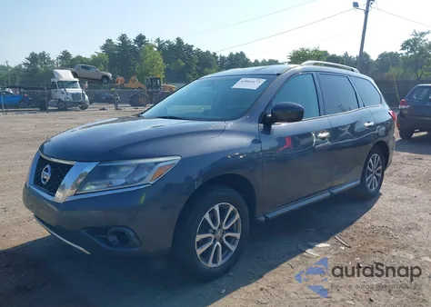 2013 Nissan Pathfinder Sv из США, поврежденный, VIN 5N1AR2MM4DC625083